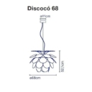 Marset discoco 68 data sheet