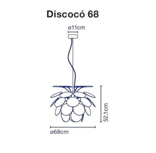 Marset discoco 68 data sheet