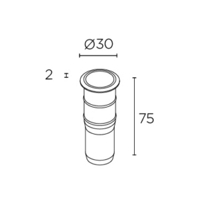 Leds süvisvalgusti 55-e150-ca-cl