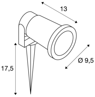 SLV Nautilus prozektor