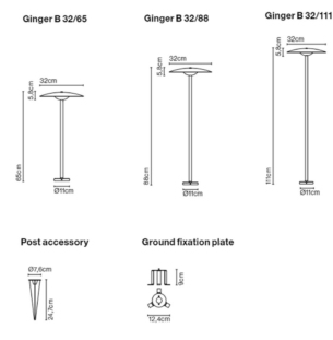 MARSET GINGER 32 outdoor pollar data sheet