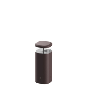 FLOS POINTBREAK BOLLARD 2 300 DeepBrown