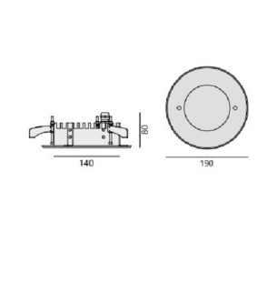 Lira lighting DL süvisvalgusti data sheet