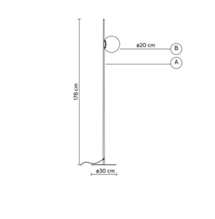 KARMAN ATMOSPHERE floor lamp põrandavalgusti data sheet 3