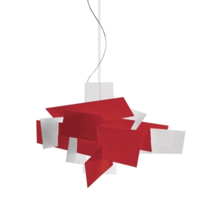 FOSCARINI Big Bang suspension red 1