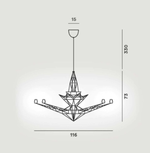 Foscarini Lightweight suspension data sheet