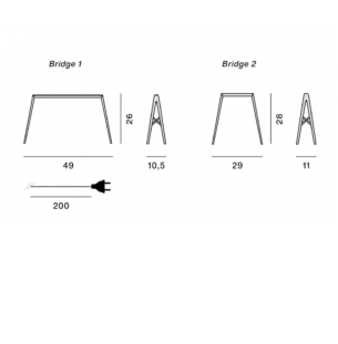 Foscarini Bridge data sheet