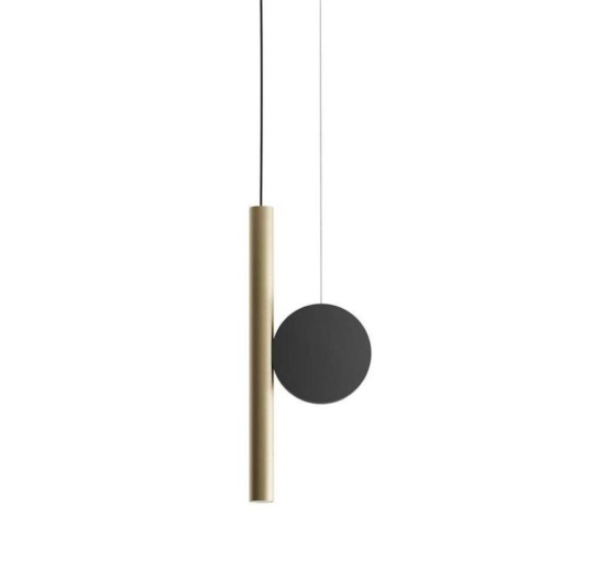 Luceplan DOI suspension brass