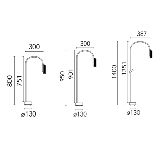 FLOS CAULE NEST data sheet