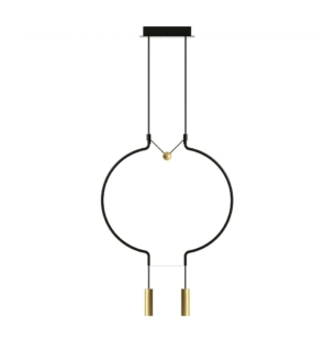 AXOLIGHT Liaison 2x suspension black-gold