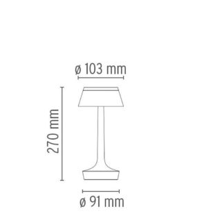 Flos Bon Jour Unplugged data sheet