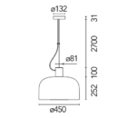 Flos Bellhop Glass S2 data sheet