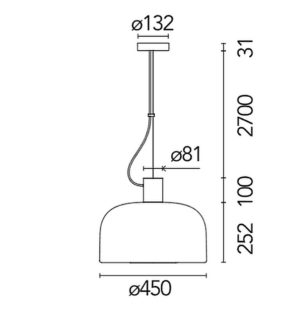 Flos Bellhop Glass S2 data sheet