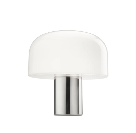 Flos Bellhop Glass T table lamp aluminium