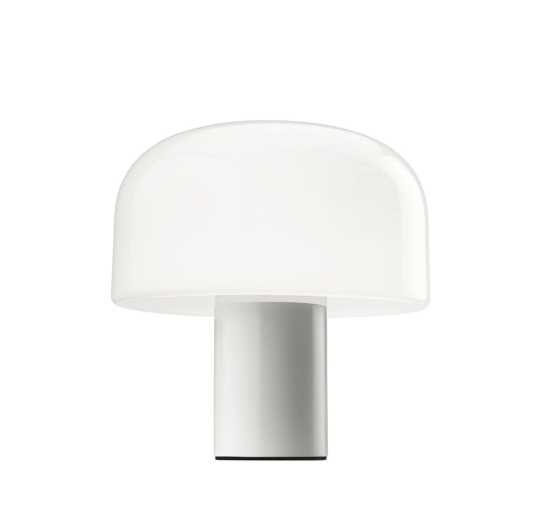 Flos Bellhop Glass T table lamp white