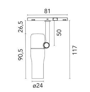 FLOS Zero Track Atom 90 data sheet