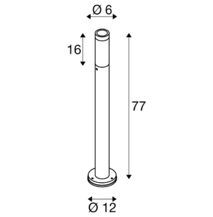 SLV S TUBE 75 DATA SHEET