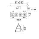 Flos Light Shadow Trim 8 data sheet