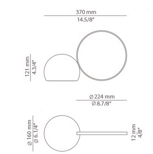 Kaasaskantav valgusti Circ, 2,5W/290lm IP65