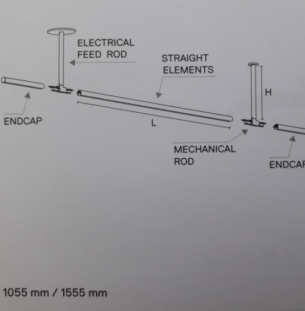 Magnetiga profiilisüsteem Infra-Structure