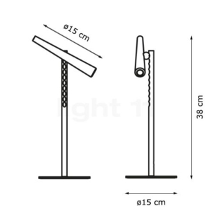 Magnetiga lauavalgusti Magneto, 5W/475lm LED, 2700K