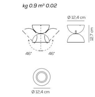 Lae/seinavalgusti Dodot, 17,5W/2000LM, 3000K