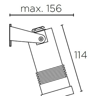 Niiskuskindel valgusti Micro, 3W/396lm Led, IP65