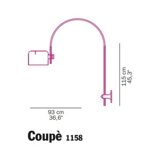 Seinavalgusti Coupe, 100W E27