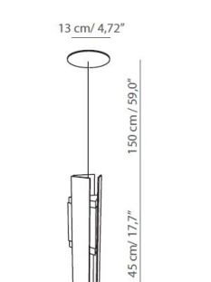 Rippvalgusti Excalibur, 12W/1200lm LED, 2700K