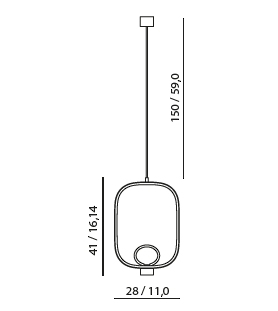 Rippvalgusti Filipa, 18W G9+4W/400lm LED, 3000K